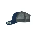 Flexfit baseball sapka Retro Trucker 2-Tone 6P tengerkék-szürkésbarna