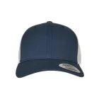Flexfit baseball sapka Retro Trucker 2-Tone 6P tengerkék-ezüst