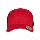 Flexfit baseball sapka Retro Trucker 2-Tone 6P piros-fekete