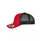 Flexfit baseball sapka Retro Trucker 2-Tone 6P piros-fekete