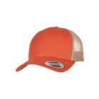 Flexfit baseball sapka Retro Trucker 2-Tone 6P narancs-khaki