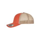 Flexfit baseball sapka Retro Trucker 2-Tone 6P narancs-khaki
