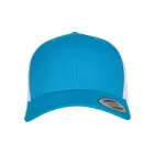 Flexfit baseball sapka Retro Trucker 2-Tone 6P türkiz-fehér