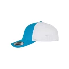 Flexfit baseball sapka Retro Trucker 2-Tone 6P türkiz-fehér