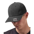 Flexfit baseball sapka Washed Dad Hat 6P mosott fekete