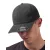 Flexfit baseball sapka Washed Dad Hat 6P mosott fekete