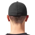 Flexfit baseball sapka Washed Dad Hat 6P mosott fekete