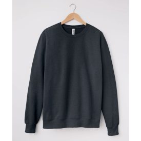 Jerzees pulóver Unisex Eco Premium 288 melírozott fekete