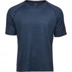 Tee Jays póló Cooldry Sport 160 melírozott tengerkék