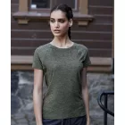 Tee Jays női póló Cooldry Sport 160 melírozott olíva