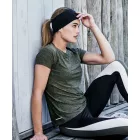 Tee Jays női póló Cooldry Sport 160 melírozott olíva