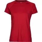 Tee Jays női póló Cooldry Sport 160 piros