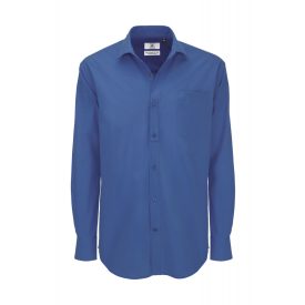 B&C Men's Heritage Long Sleeve Poplin Shirt