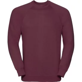 Russell pulóver Raglan 295 burgundy