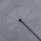 Fare esernyő Stick fekete-szürke