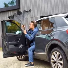 Fare esernyő Stick fekete-szürke