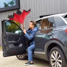 Fare esernyő Stick fekete-piros