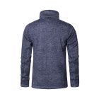 Promdoro polár pulóver Knitted 300 melírozott kék