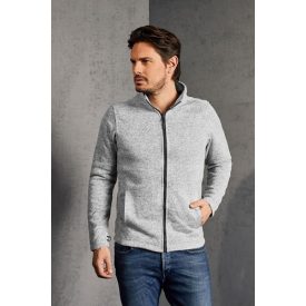 Promdoro polár pulóver Knitted 300 melírozott szürke