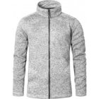 Promdoro polár pulóver Knitted 300 melírozott szürke