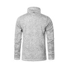 Promdoro polár pulóver Knitted 300 melírozott szürke