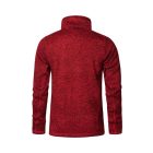 Promdoro polár pulóver Knitted 300 melírozott piros