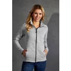 Promdoro női polár pulóver Knitted 300 melírozott szürke