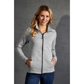   Promdoro női polár pulóver Knitted 300 melírozott szürke