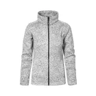 Promdoro női polár pulóver Knitted 300 melírozott szürke