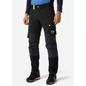   Helly Hansen munkásnadrág Oxford 4X fekete-ében szürke-lime