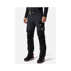   Helly Hansen munkásnadrág Oxford 4X ében szürke-fekete-lime