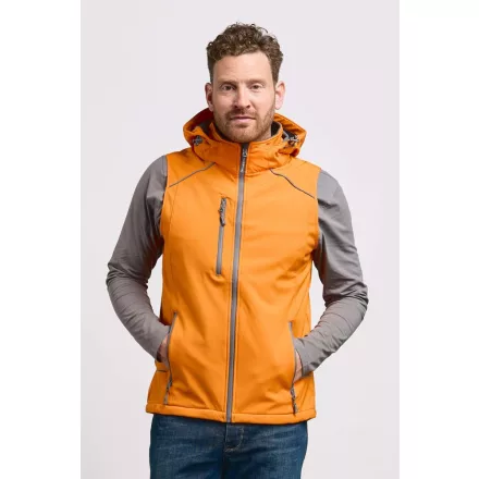 Promodoro softshell mellény 3-Layer 310 narancssárga