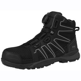   Helly Hansen munkavédelmi bakancs Manchester Mid Boa S3 ESD fekete-szürke