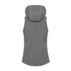 Promodoro női softshell mellény 3-Layer 310 melírozott szürke