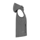 Promodoro női softshell mellény 3-Layer 310 melírozott szürke
