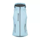 Promodoro női softshell mellény 3-Layer 310 jégkék