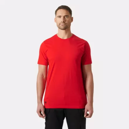 Helly Hansen póló Manchester 150 piros