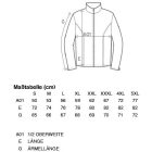 Promodoro polár pulóver Double 320 fehér-szürke