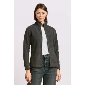   Promodoro női polár pulóver Double Fleece 320 ébenszürke-szürke