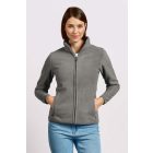 Promodoro női polár pulóver Double Fleece 320 acélszürke