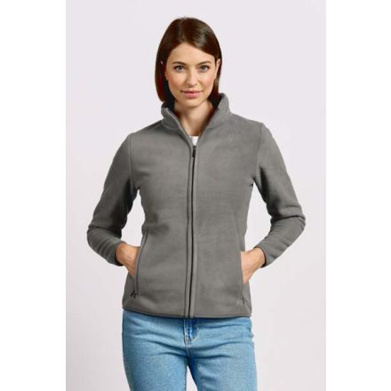 Promodoro női polár pulóver Double Fleece 320 acélszürke