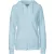 Neutral női pulóver Zip Hoodie 300 világoskék