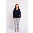 Neutral női pulóver Zip Hoodie 300 tengerkék