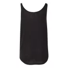 Bella+Canvas női top Flowy Side Slit 125 fekete