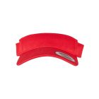 Flexfit napellenző Curved piros