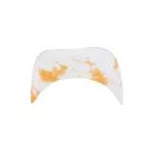 Flexfit napellenző Batik Dye Curved batikolt narancs-fehér