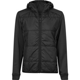 Tee Jays női dzseki Hybrid Stretch fekete