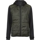 Tee Jays női dzseki Hybrid Stretch mélyzöld-fekete