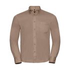 Russell hosszú ujjú ing Classic Twill 135 khaki