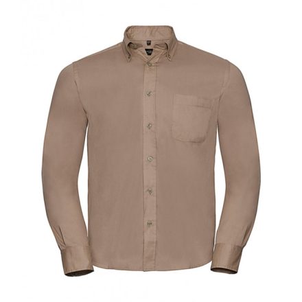 Russell hosszú ujjú ing Classic Twill 135 khaki